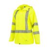 Radians RW12L Ladies Lightweight Ripstop Rain Jacket, Waterproof Class 3