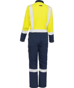 Alternative view of Bisley® - 385WFRHC - AR/FR Women's Ripstop Coverall with Navy Bottom