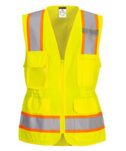 Alternative view of Portwest US392 - Hi-Vis Women's Executive Vest - Yellow