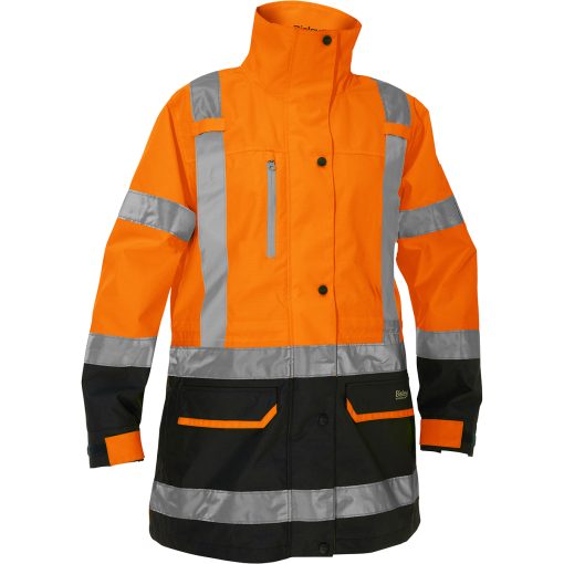 Bisley® 333W6375H - ANSI Type R Class 3 Women's 5-in-1 Jacket with Navy Bottom - Image 11