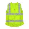 PIP 302-0312 Woman's Safety Vest, ANSI Type R Class 2, Solid Front, Mesh