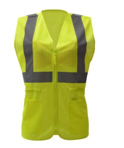 Alternative view of GSS Safety 7803 Class 2 Ladies Vest - Lime Green