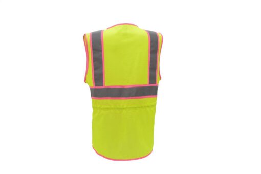 GSS Safety 7805 Class 2 Two Tone Ladies Vest - Lime