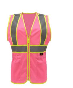 GSS Safety 7806 Pink Two Tone Ladies Vest