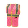 GSS Safety 7806 Pink Two Tone Ladies Vest Front