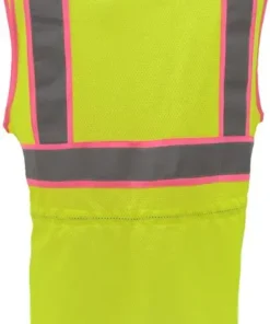 Alternative view of GSS Safety 7805 Class 2 Two Tone Ladies Vest - Lime